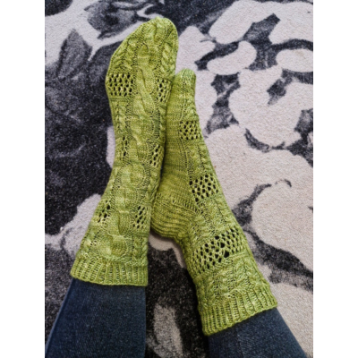 Päiväuni-sukat ohje, FIN