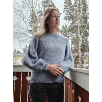 Milla-neulepaita ohje, FIN