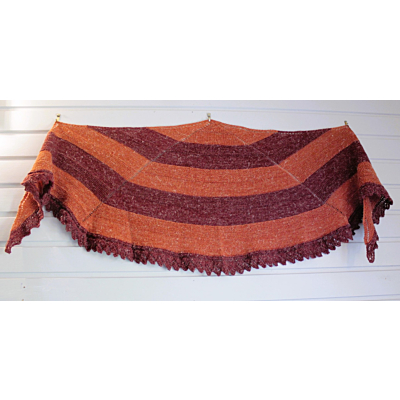 Kevätkylvö-huivi ohje, FIN