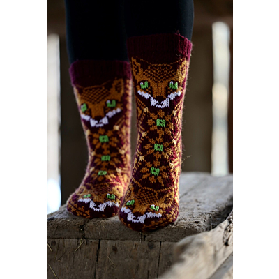 Magical Fox Socks (mid calf)