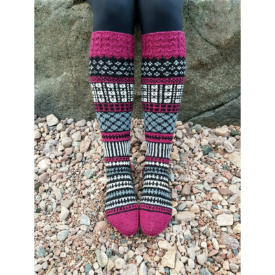 Hiljan Joulusukat ohje, FIN