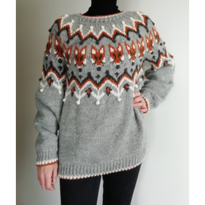 Kettujuttu (aikuisten) kaarrokeneule ohje, FIN