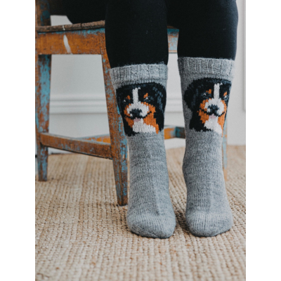 Bernese Mountain Dog Socks