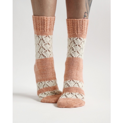 Julietta-sukat ohje, FIN