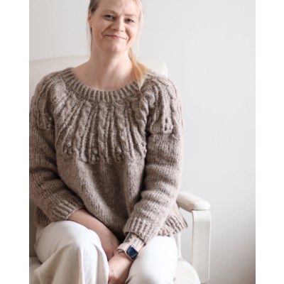 Moana-kaarrokeneule ohje, FIN