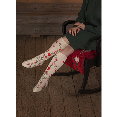 Villasukkia ja värssyjä Sydänköynnös ohje, FIN