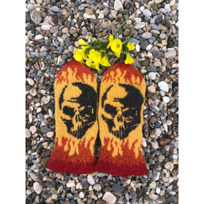 Burning Skull ohje, FIN/ENG/SWE