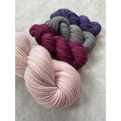 Heini Perälä MKAL 2026 - Yarn kit #1 (light pink and its mates)