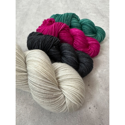 Heini Perälä MKAL 2026 - yarn kit #3 (grey and its mates)