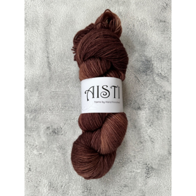 Aisti 4ply Sock, 100 g / 400 m, Chocolate
