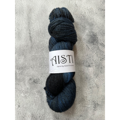 Aisti Sparkly 4ply Sock, 100 g / 400 m, Blueberry Jam