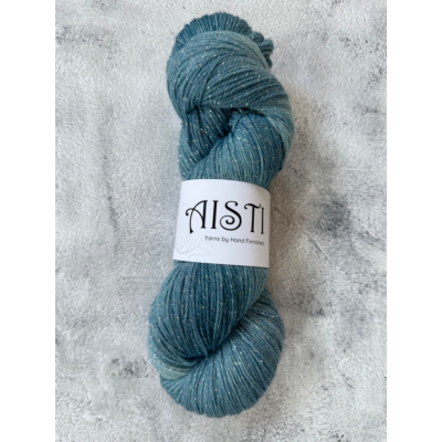 Aisti Sparkly 4ply Sock, 100 g / 400 m, King Fish
