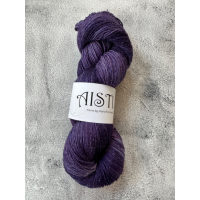 Aisti Sparkly 4ply Sock, 100 g / 400 m, Black Doris