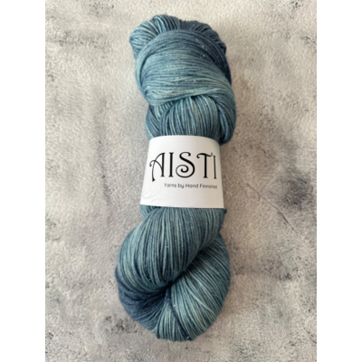 Aisti Sparkly 4ply Sock, 100 g / 400 m, Sardine