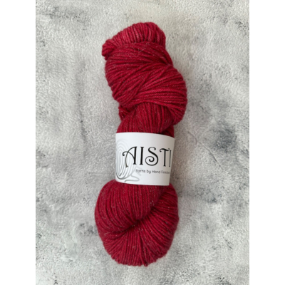 Aisti Sparkly DK Sock, 100 g / 225 m, Pomegranade