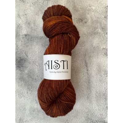 Aisti Sparkly 4ply Sock, 100 g / 400 m, Cinnamon
