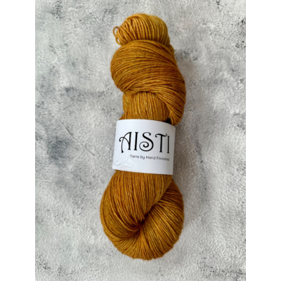 Aisti Sparkly 4ply Sock, 100 g / 400 m, Honey