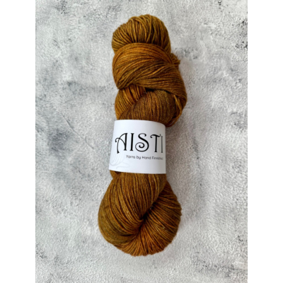 Aisti Sparkly 4ply Sock, 100 g / 400 m, Caramel Toffee