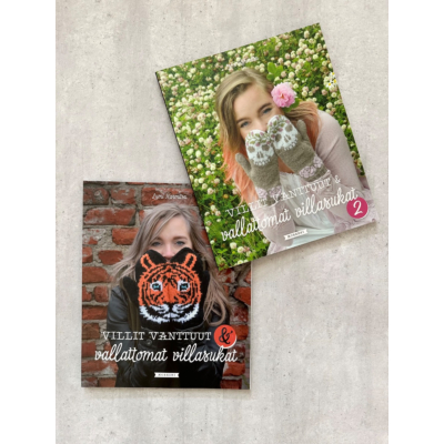 Villit vanttuut ja vallattomat villasukat 1&2 kimppatarjous