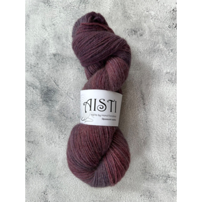 Aisti Possum Merino Sock, 100 g / 390 m, Malbec