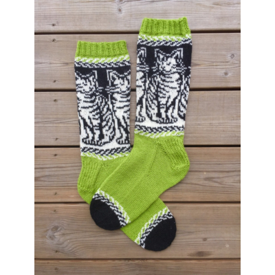 Tabby Cats pattern, ENG
